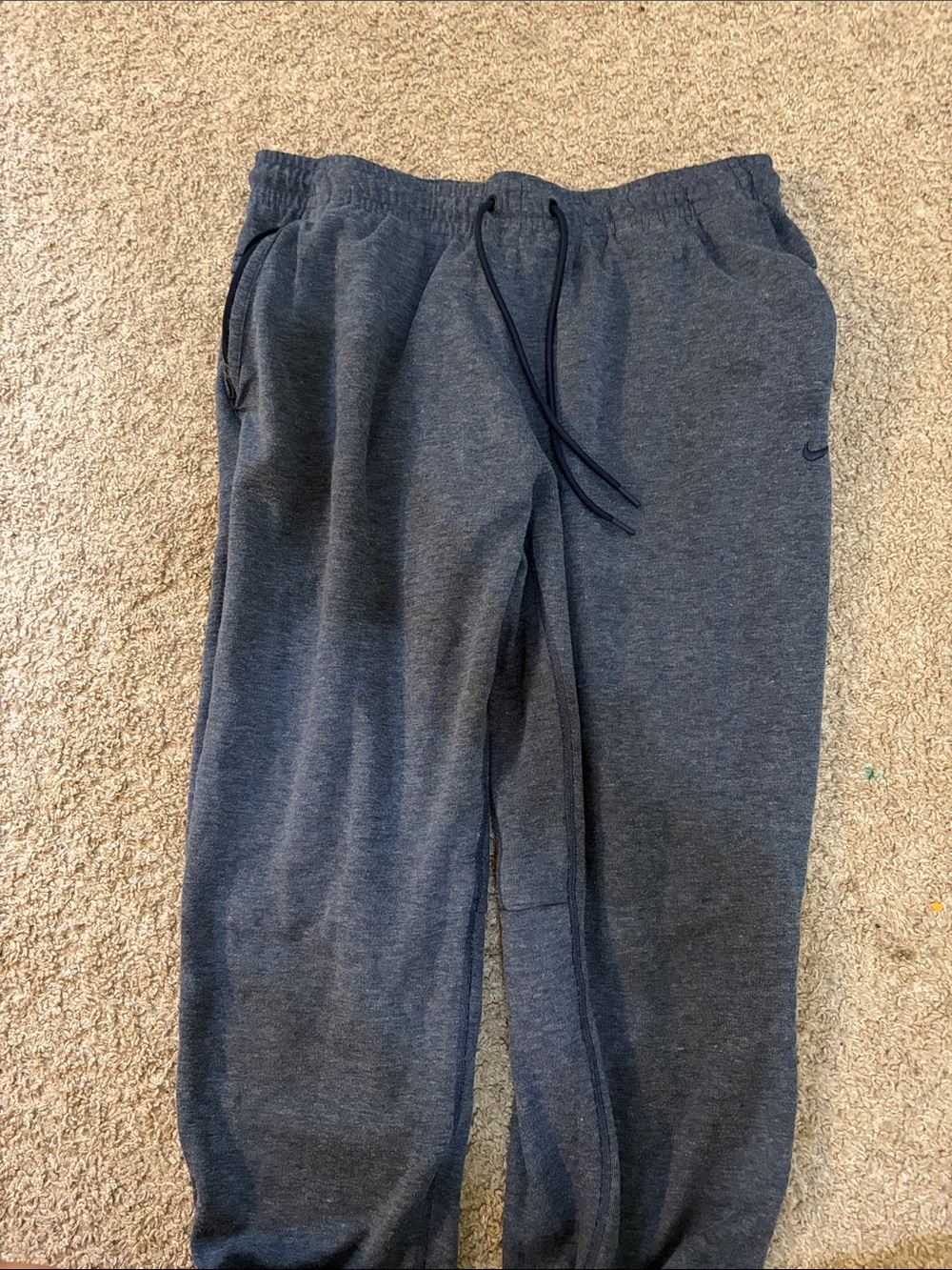 Nike Men’s Dark Navy Heather Jogger Sweatpants